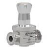 Pressure reducing valve Type 8846J series P130J stainless steel/PTFE reduced pressure range 0.3 - 3.0 bar Kvs 1.7 m³/h Tri-clam
